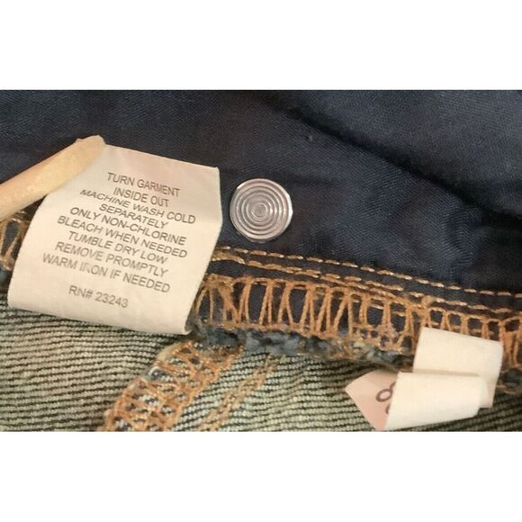 Soho Jeans Curve Creator Leggings Size 20 Stretch Blue midrise - Picture 9 of 9